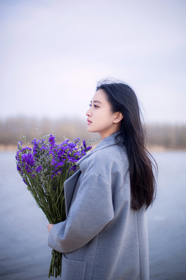 清纯美女迷人清新图